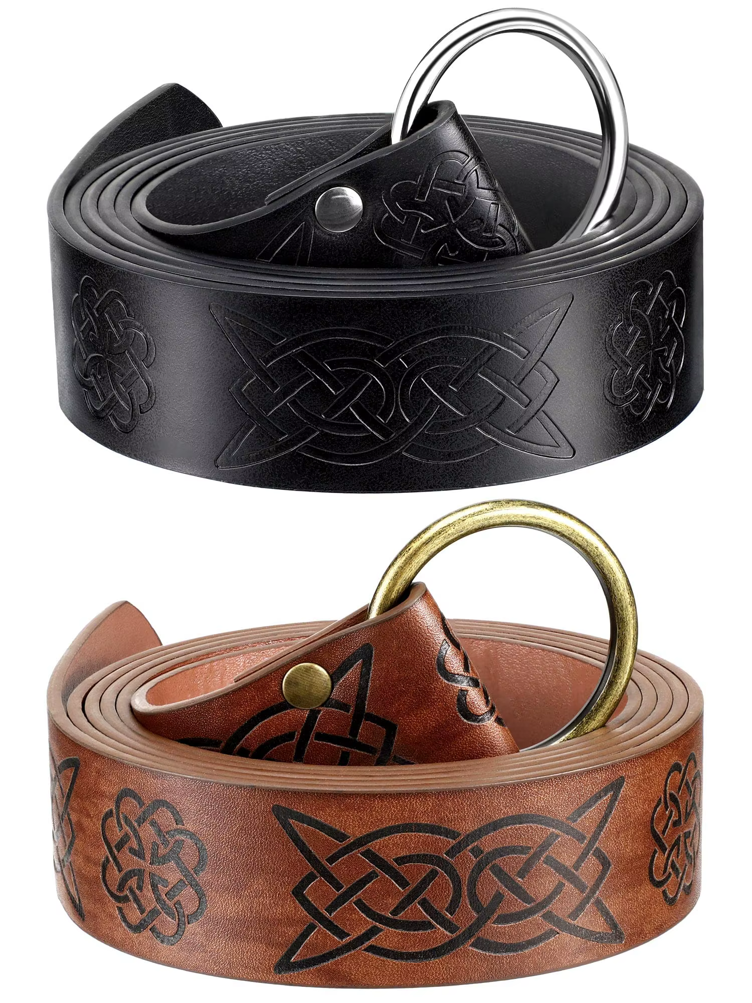 Ceinture celtique en cuir pour hommes