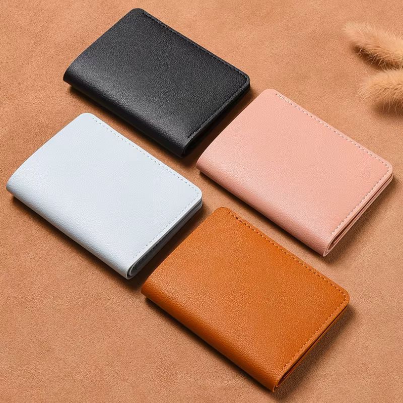 Nouveau portefeuille femme pliant moraillon petit