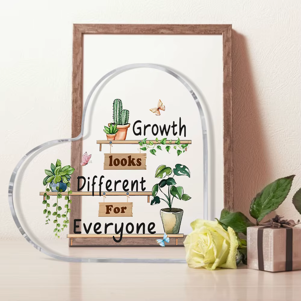 Décorations de bureau pour le travail, décoration de salle de classe, cadeaux inspirants pour femmes, cadeau pour travailleurs sociaux, Plaq positif