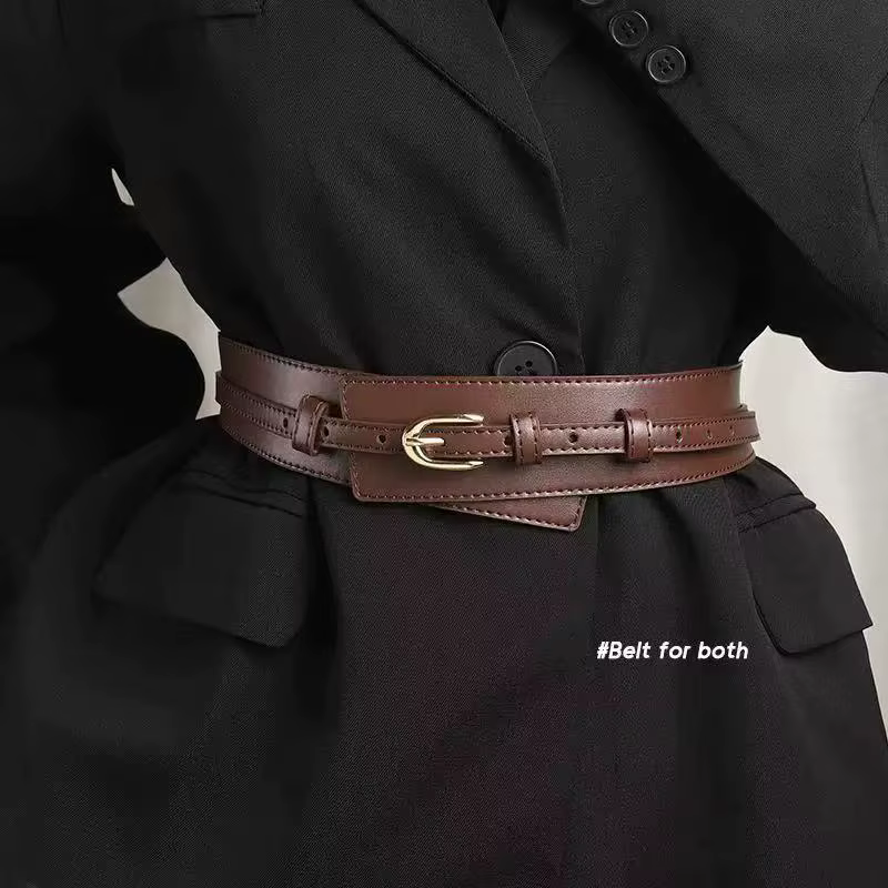 La ceinture de taille pour femme est une ceinture large pour pantalon