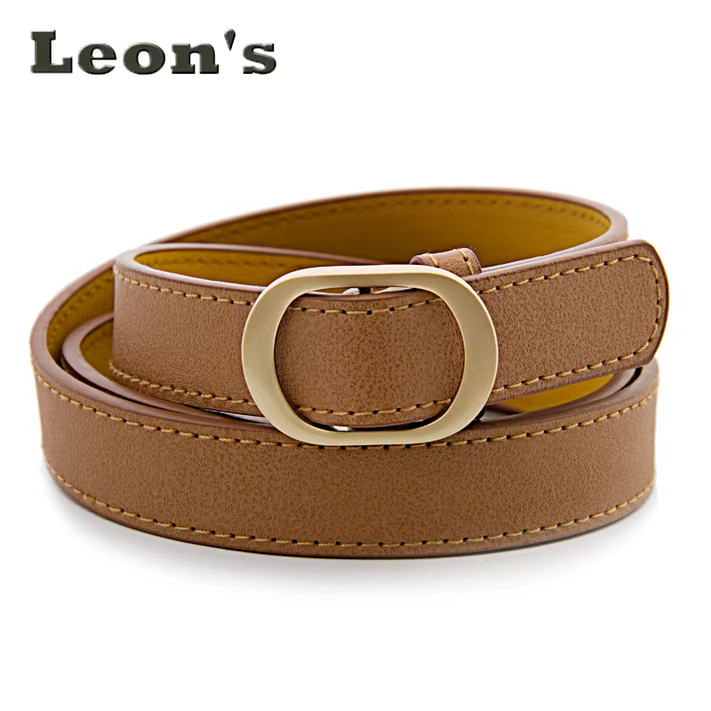 Ceinture à la mode de couleur unie pour femmes