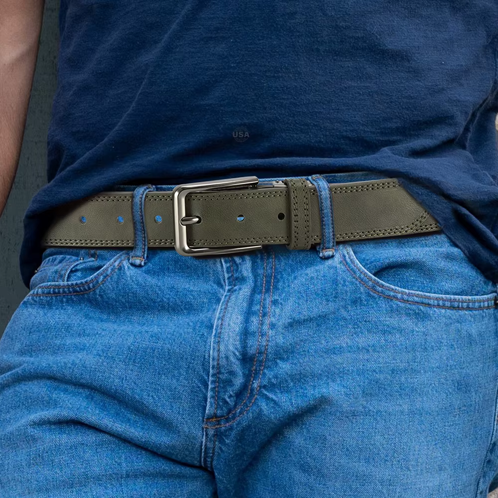 Ceinture en cuir pour hommes