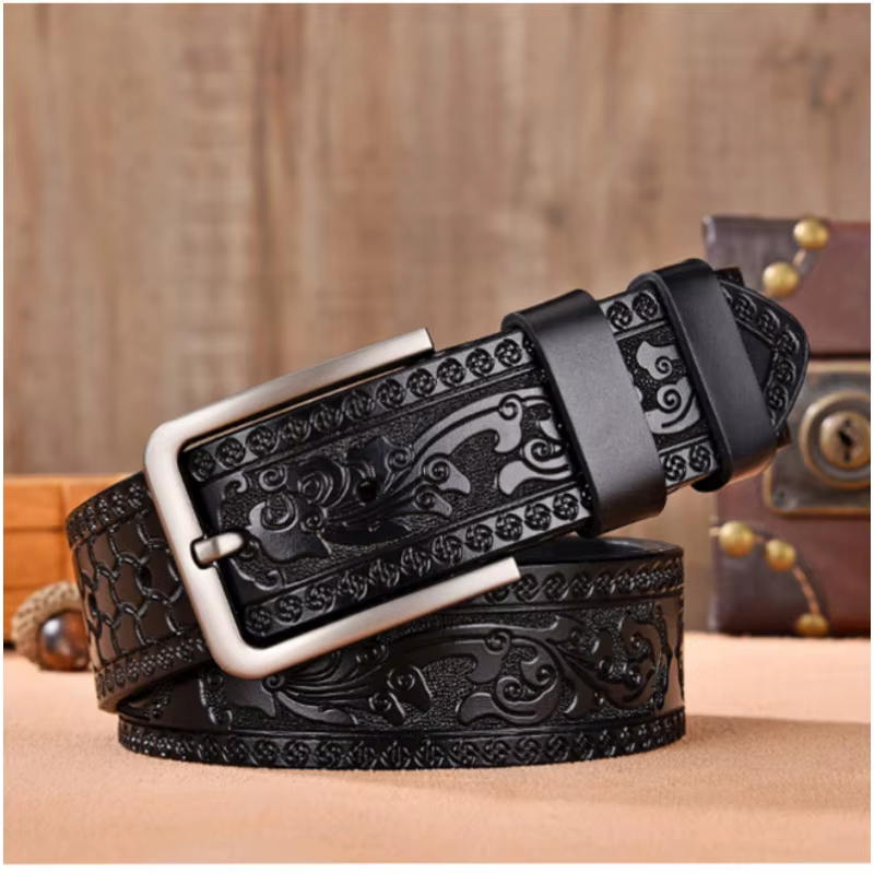 Ceinture décontractée pour homme de style rétro européen et américain