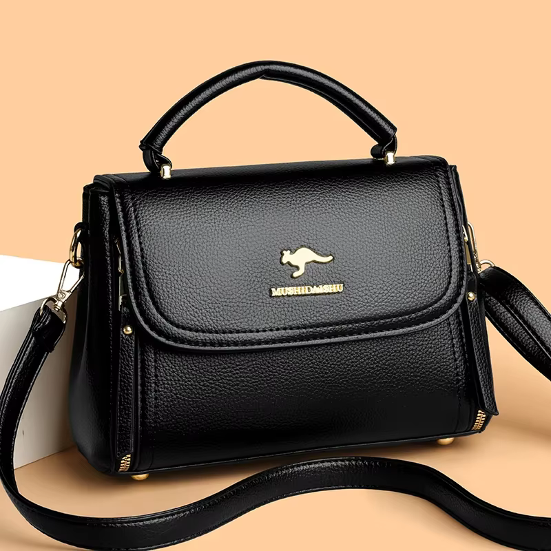 Sacs à poignée supérieure en cuir souple pour femmes