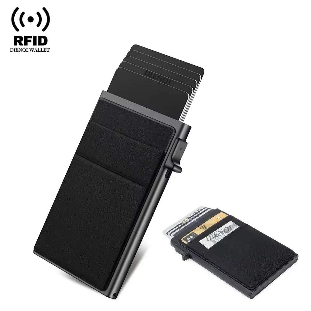 Porte-cartes de crédit Rfid pour homme