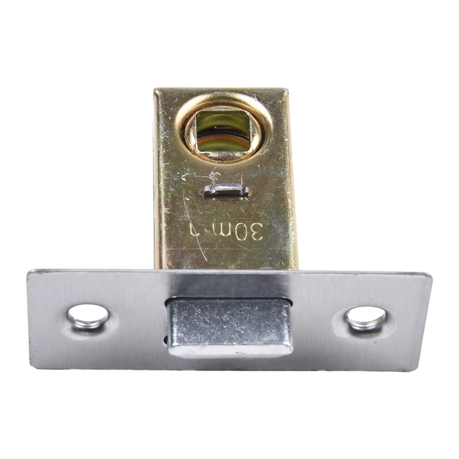 Loquet tubulaire de porte Mortice, installation de boulon interne, loquet à ressort plat pour utilisation avec leviers de porte avec boulon à travers la installation, Imp domestique