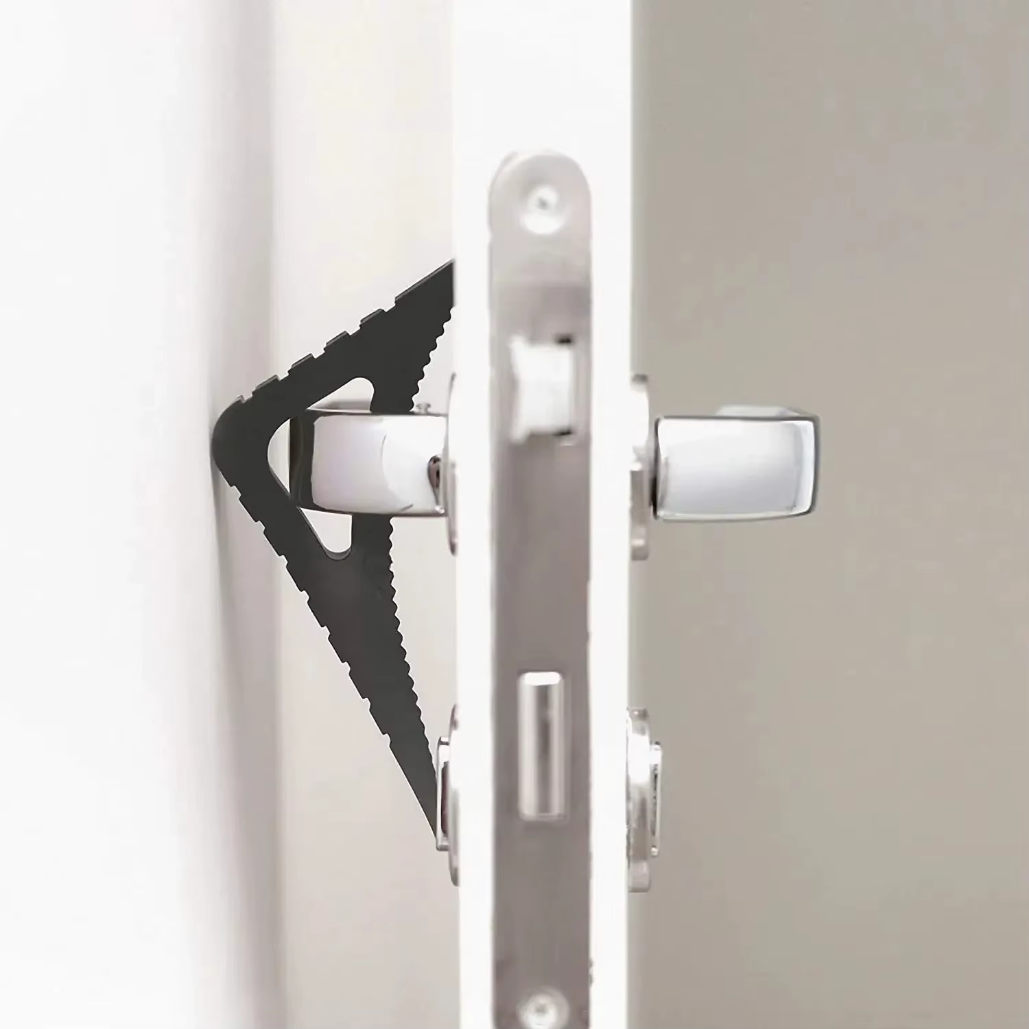 Butoir de porte en caoutchouc réutilisable, amortisseur de chocs, cale de porte, butoir de poignée de porte, butoir anti-collision pour maison et bureau