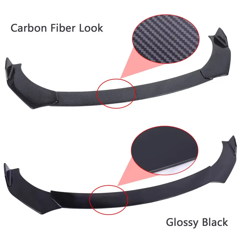 Lèvre de pare-chocs avant de voiture pour Range Rover 2014 – 2019, séparateur de becquet de carrosserie, couvercle de protection, déflecteur de lèvres, tiges d'air noires