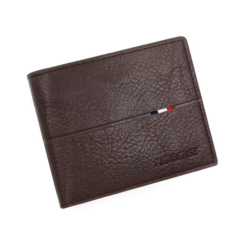 Portefeuille en cuir PU de haute qualité pour hommes