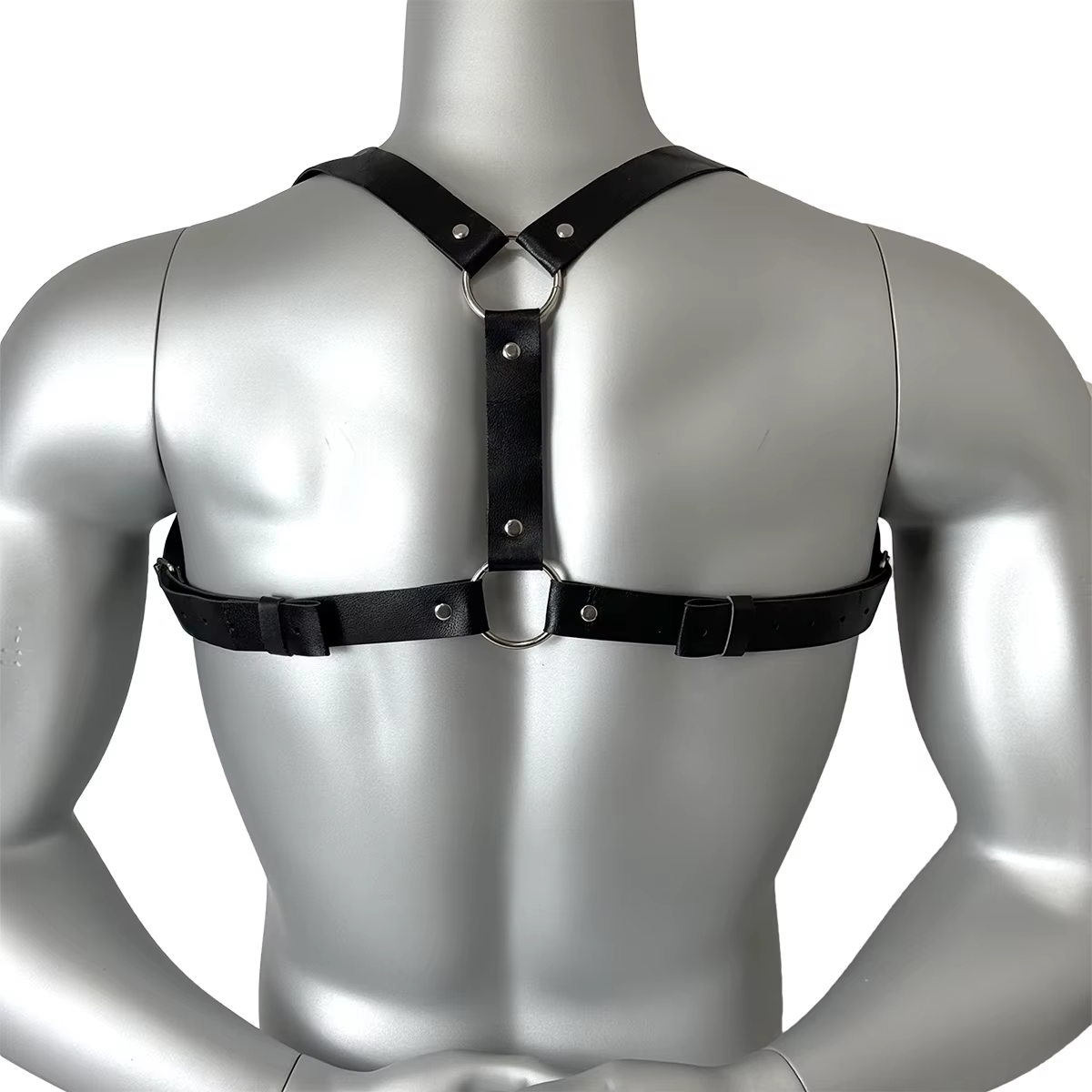 Ceinture pour homme en cuir PU