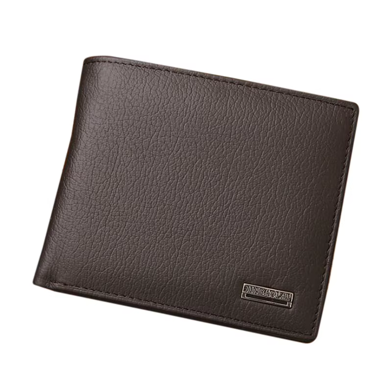 Portefeuille de luxe pour hommes en cuir véritable
