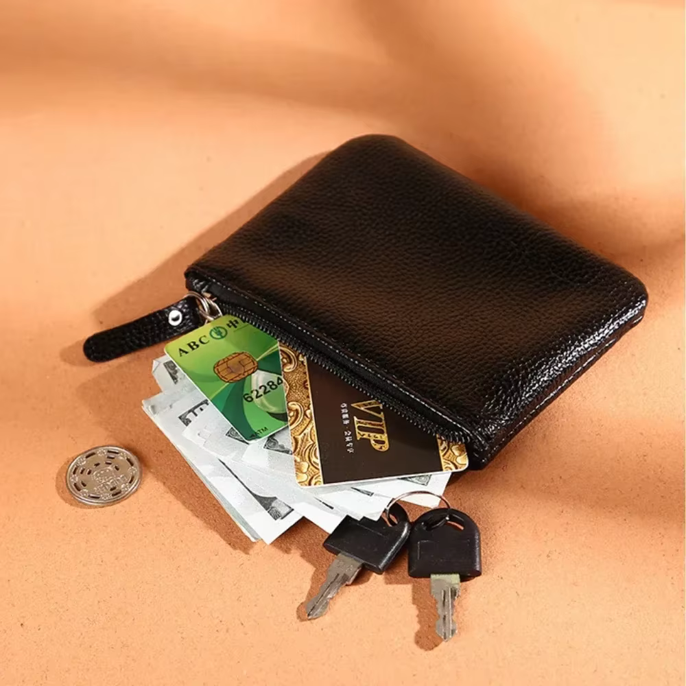 Nouveau Mini portefeuille de luxe marque concepteur femmes porte-monnaie rouge noir femme en cuir PU petit sac à main pochette d'argent porte-carte