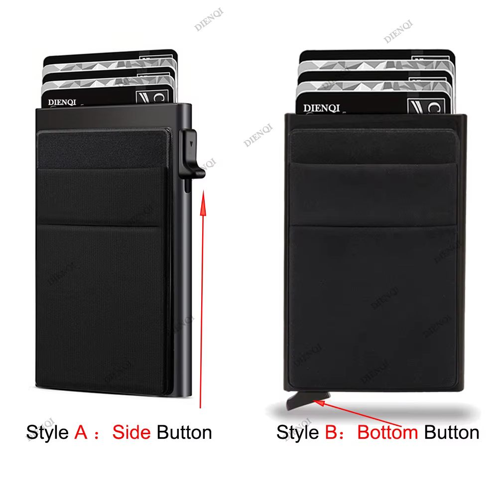 Carteras Choice-Porte-cartes de crédit Rfid pour hommes