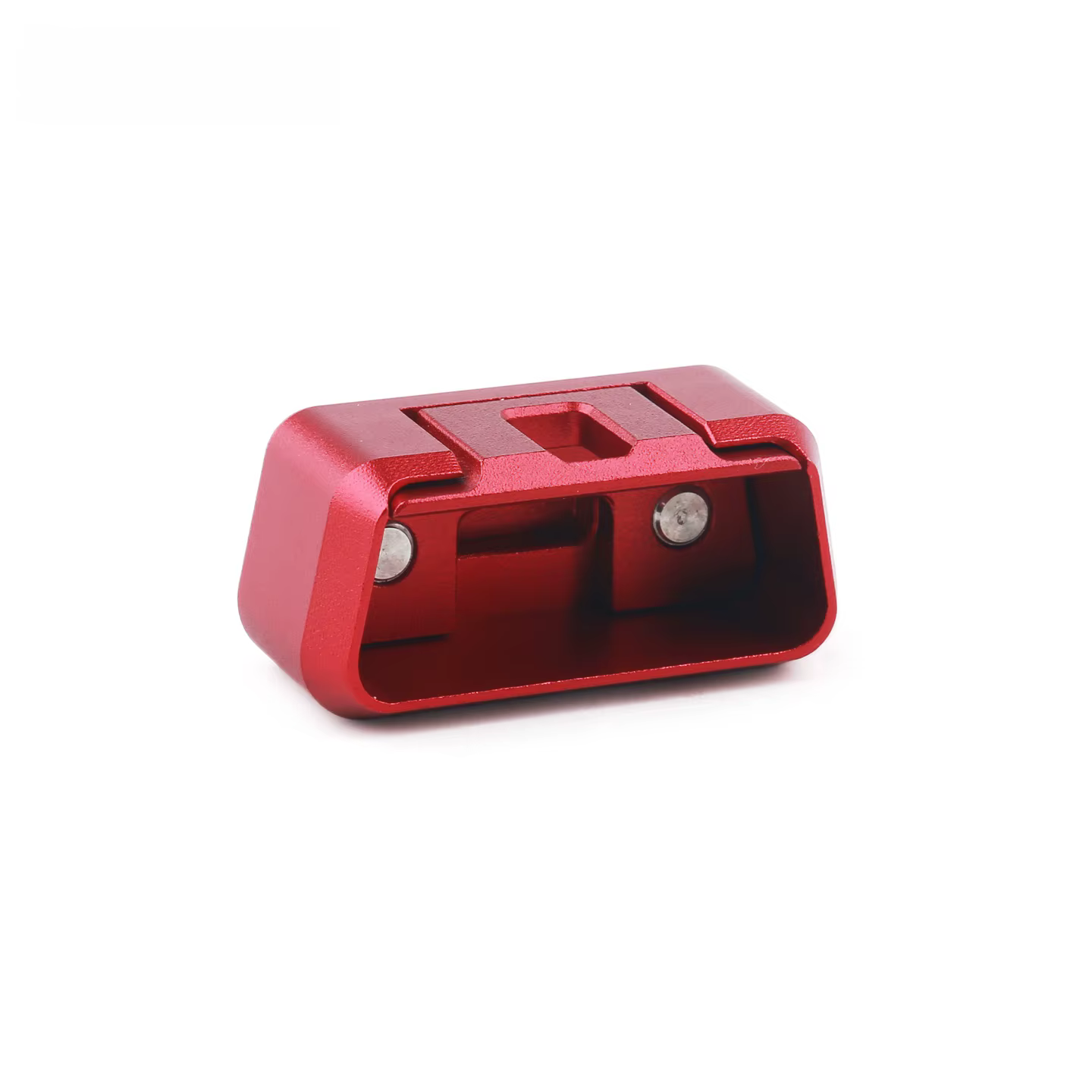 Verrouillage de port OBD2 - Protecteur antivol pour voitures, SUV et camions | Bloqueur d'interface universel OBD (rouge)
