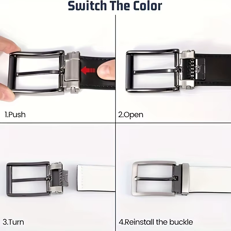 Ceinture habillée pour homme de 3
