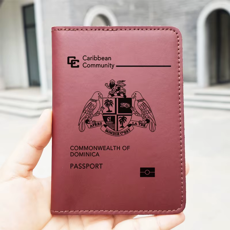 Portefeuille de voyage en cuir véritable fait à la main