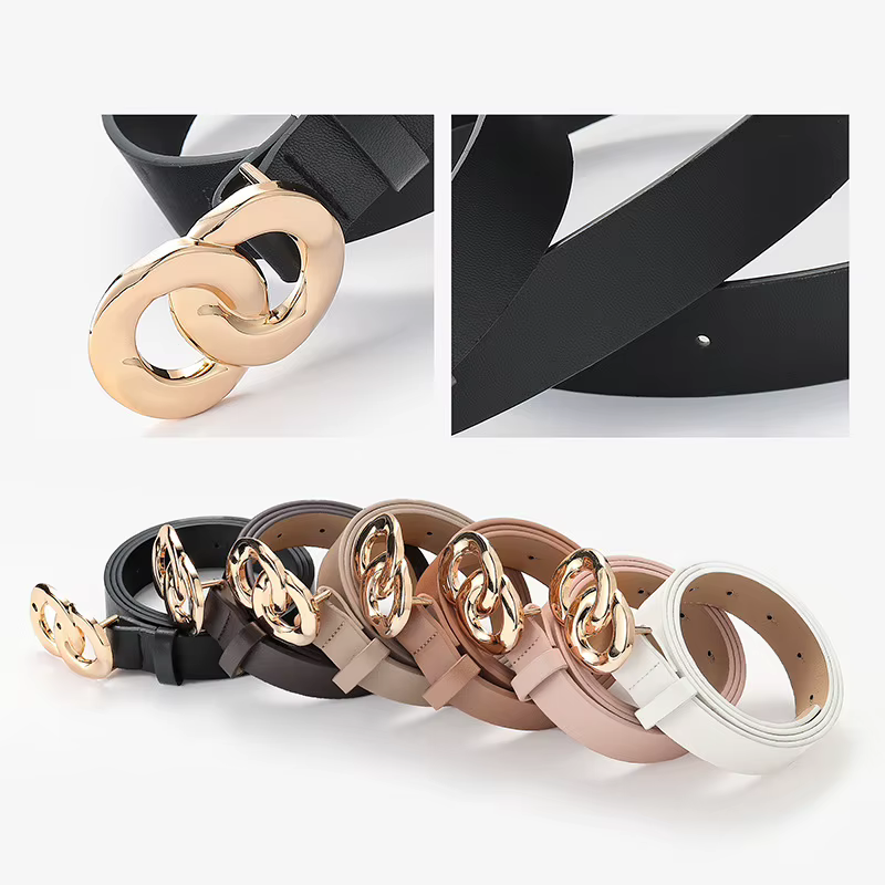 Blanc noir marron femmes pantalon ceinture haute qualité femmes taille ceintures mode PU cuir ceinture femme pour jean ceinture AL0
