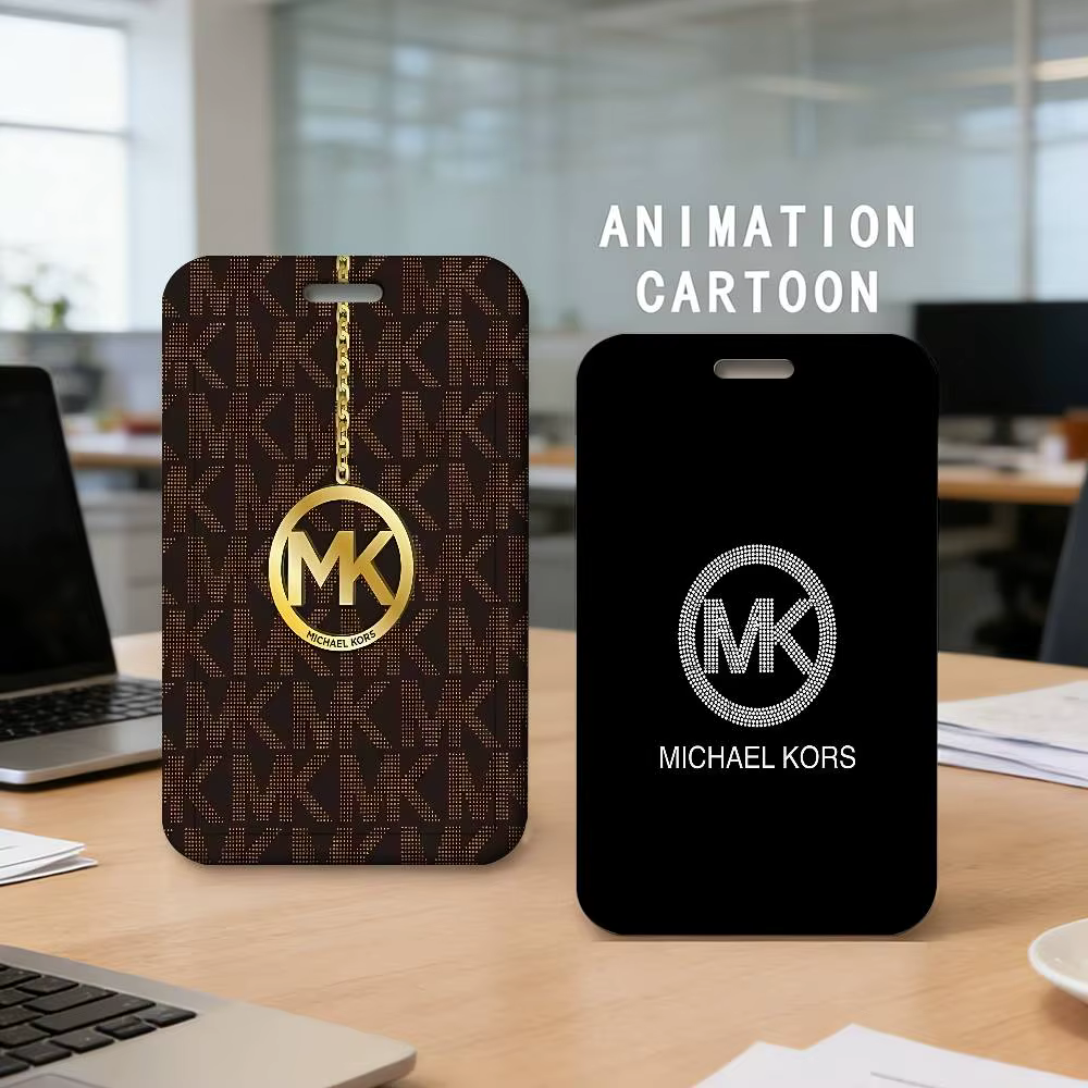 Porte-cartes de visite et porte-badges d'identification professionnel avec cordon