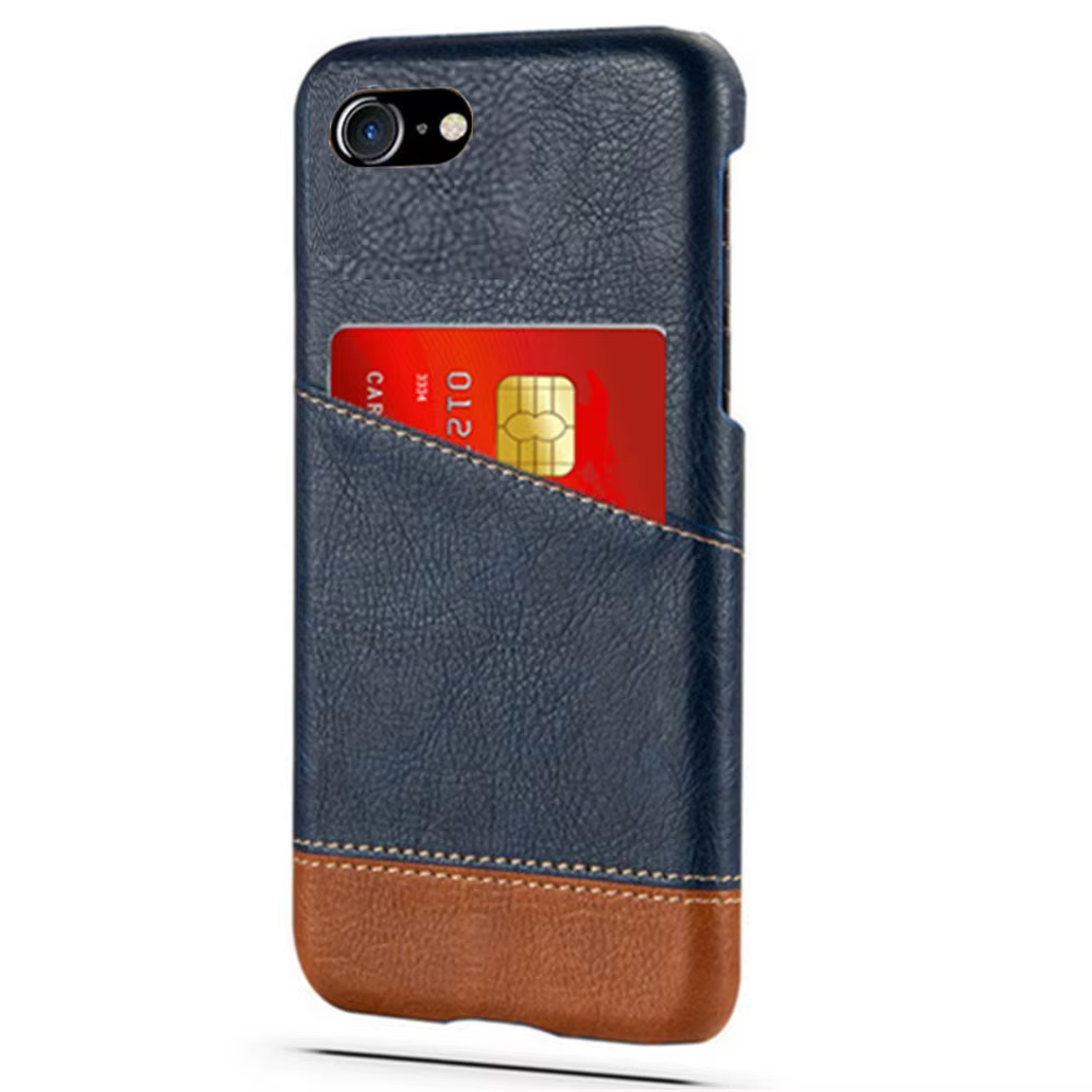 Étui portefeuille en cuir PU pour iPhone