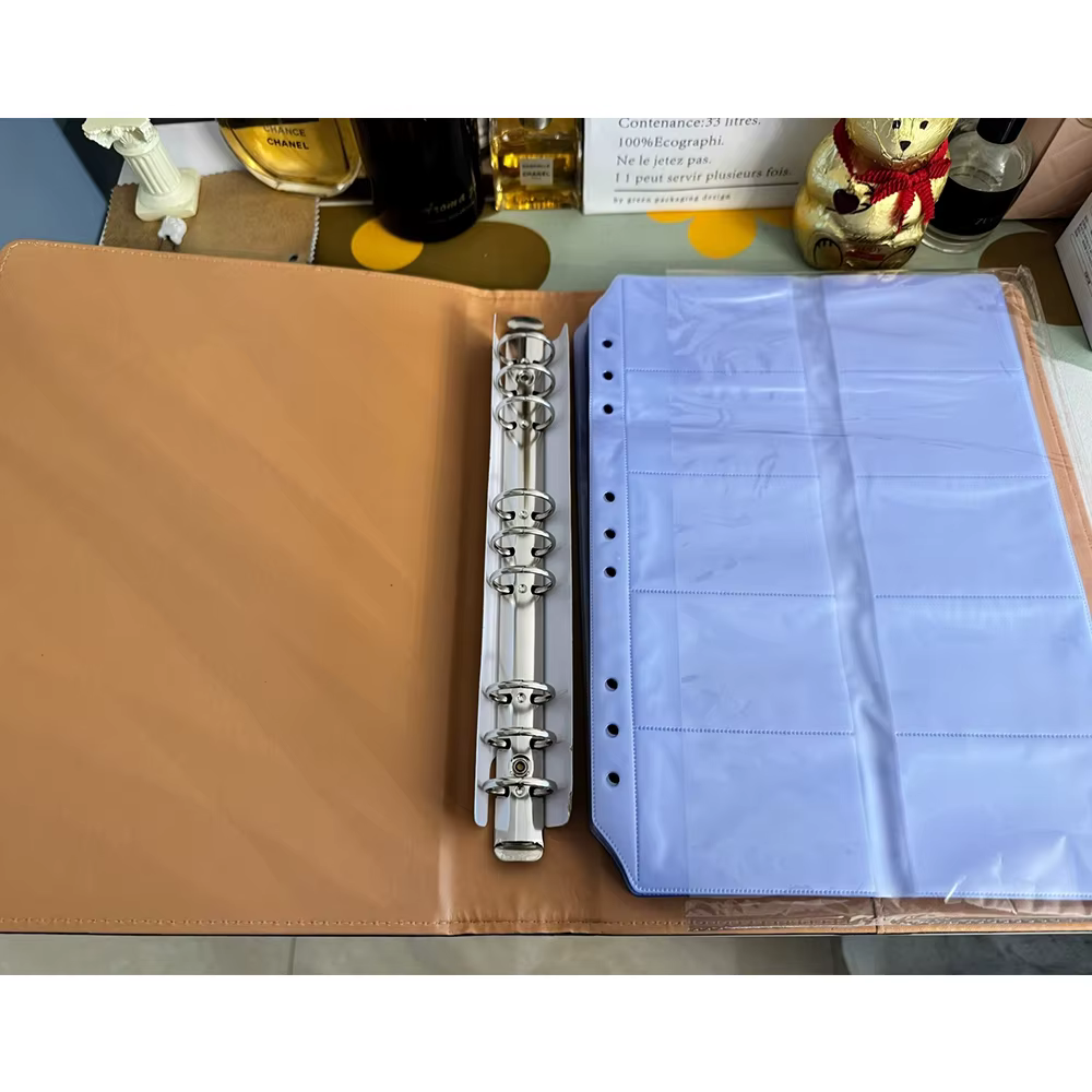 Porte-cartes en cuir PU tendance