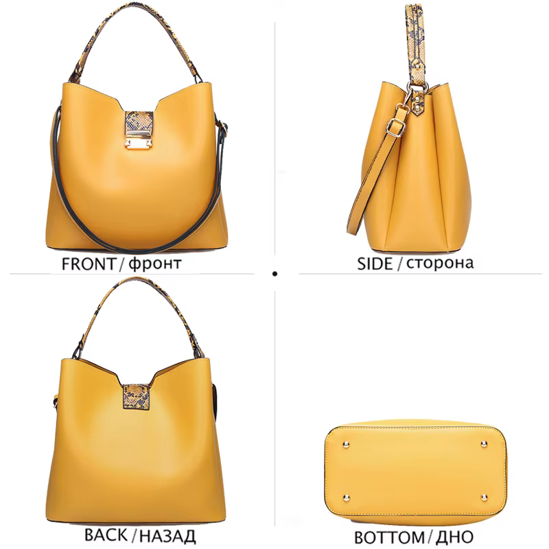 Sac à Main en Cuir avec Bandoulière pour Femme, Pochettes de Bonne Qualité, Grands, Sacoches à Bandoulière