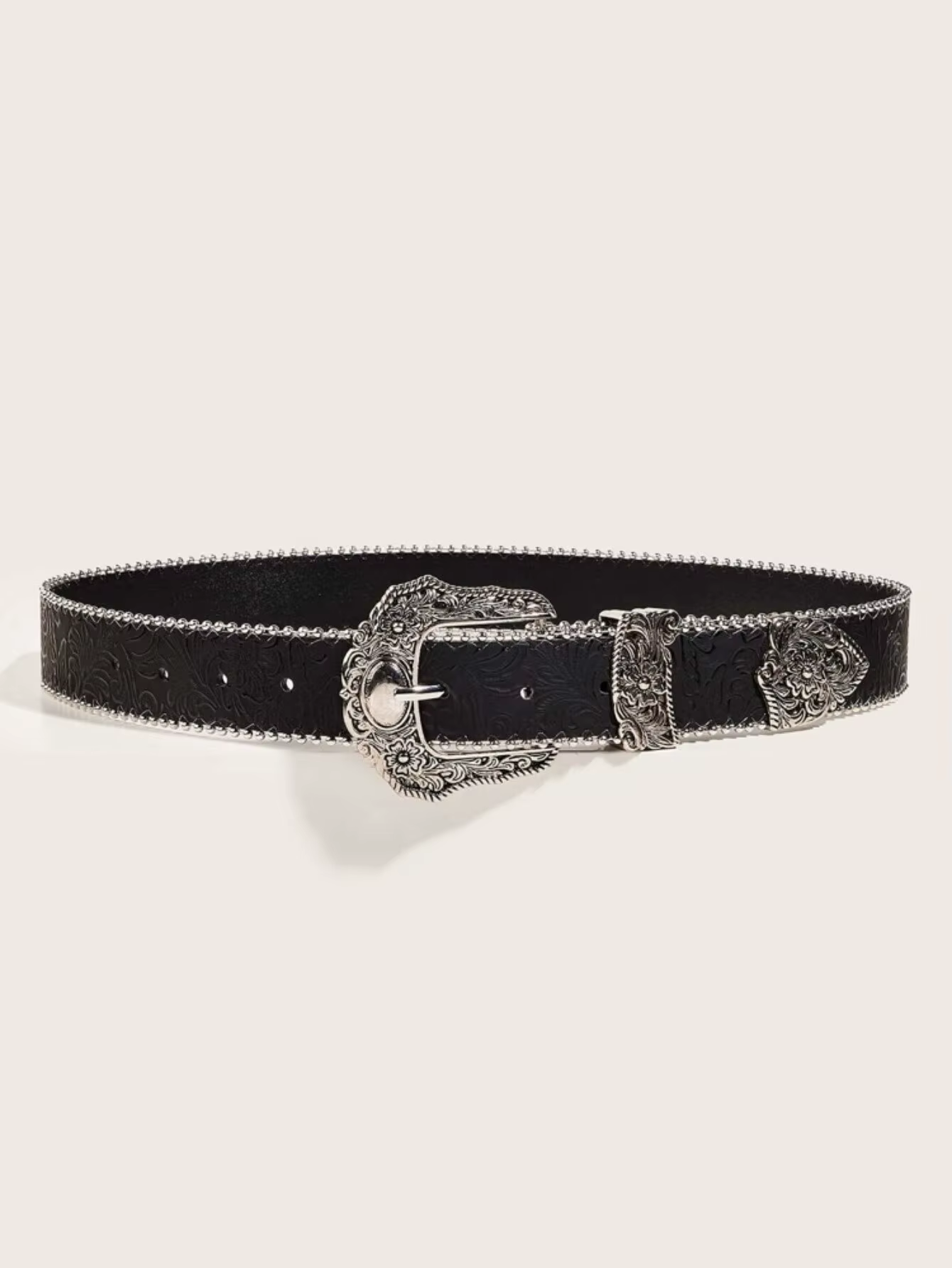 Western PU ceinture en cuir