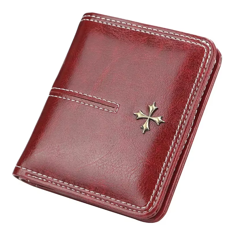 2025 mode mince femmes portefeuilles Mini porte-carte en cuir PU court design haute qualité femme sac à main