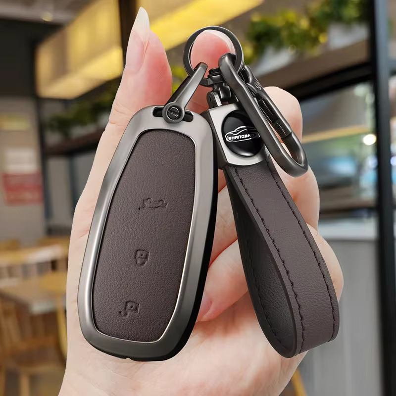 Idéal I6 I9 I8 porte-clés de voiture étui à clés en cuir pour la Protection
