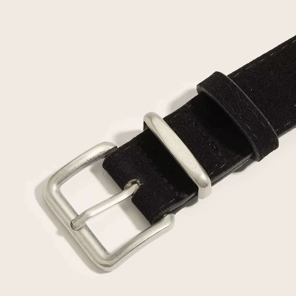 Maillard Style daim cuir large ceinture à la mode Design de luxe affaires taille sangle polyvalent décontracté pantalon robe ceintures cadeaux