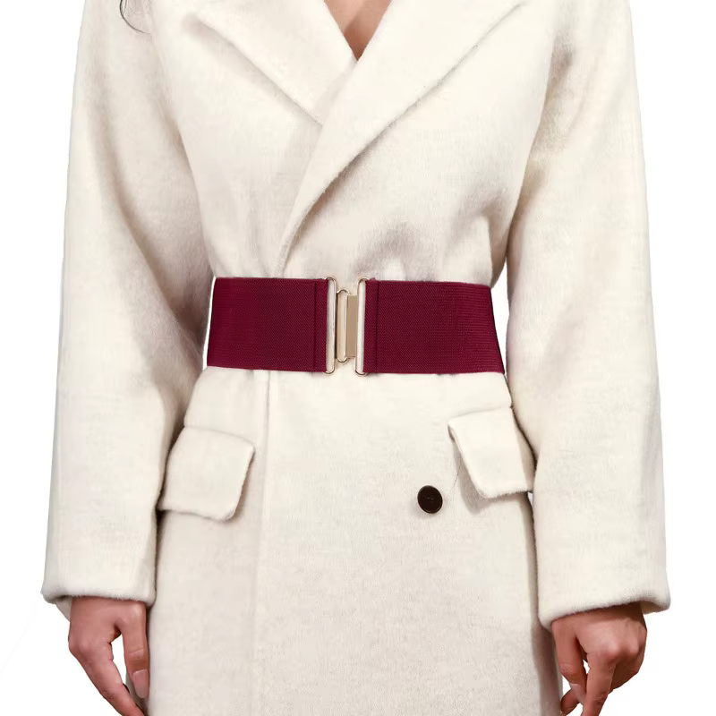 Nouvelle Arrivée Ceinture Élastique Large et Tendance pour Robes Femme – Ceintures Élégantes et Polyvalentes