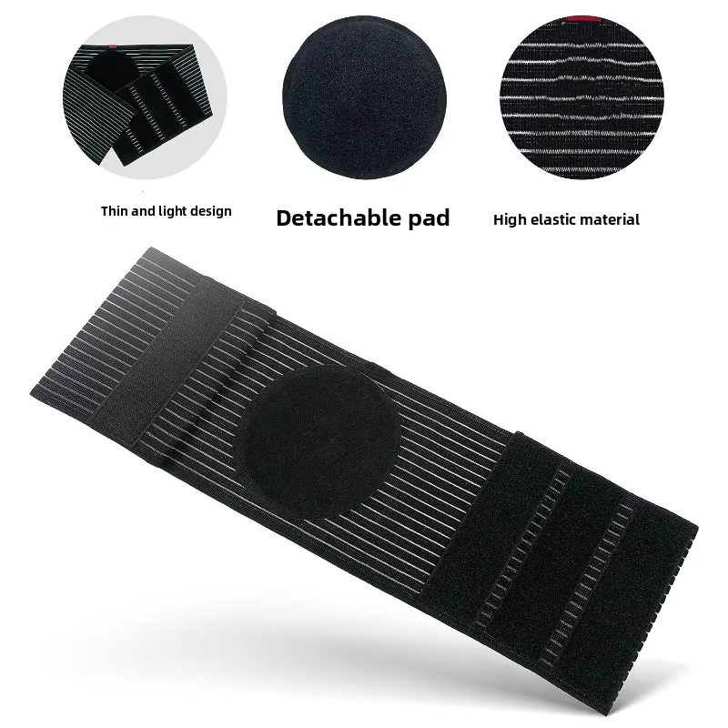 Ceinture pour hernie ombilicale pour hommes et femmes, attelle de soutien abdominale, classeur pour hernie avec coussinet de soutien pour hernie, aide à soulager la douleur