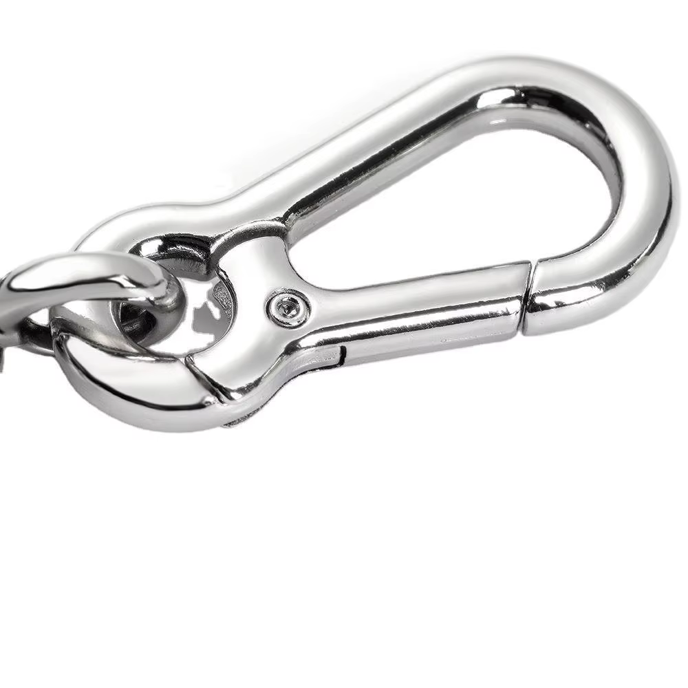 Porte-clés à mousqueton en alliage de Zinc