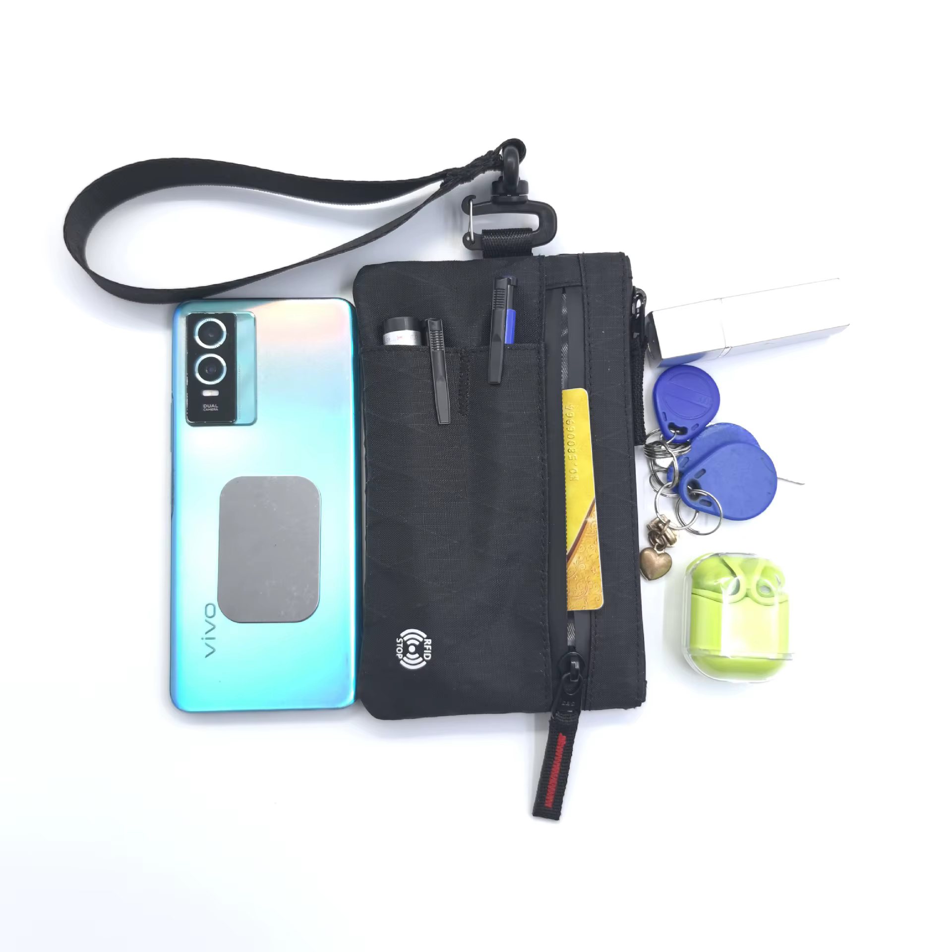 Portefeuille étanche RFID pour hommes et femmes