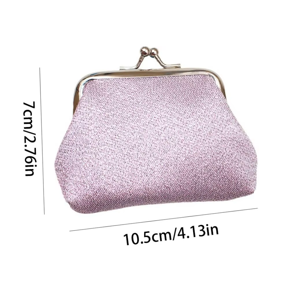 Porte-carte Portable brillant porte-monnaie sac de rangement sac d'argent petit sac à main sac
