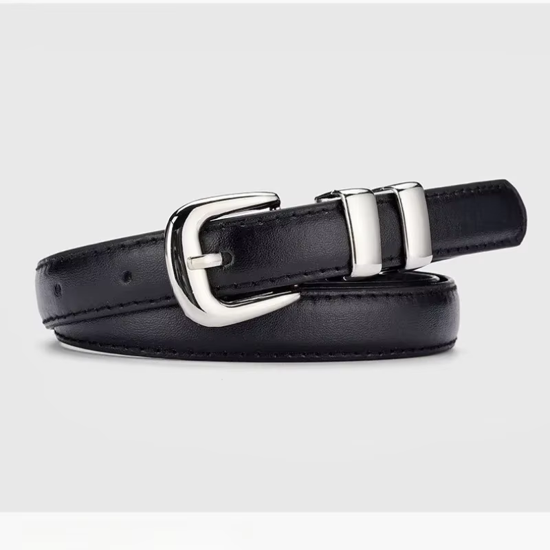 Ceinture Coupe-Vent en Cuir PU pour Femme