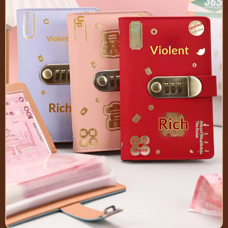 Portefeuille de rangement en forme de livre