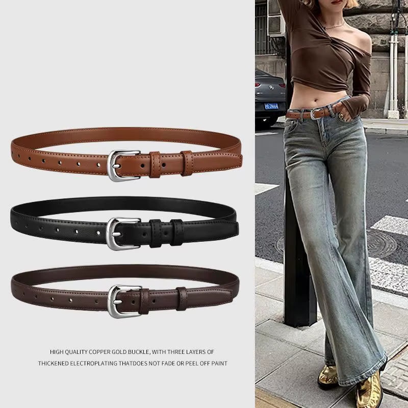 Ceinture rétro All-Match pour dames, ceinture d'été à la mode, nouveau, audijeans, 1 pièce