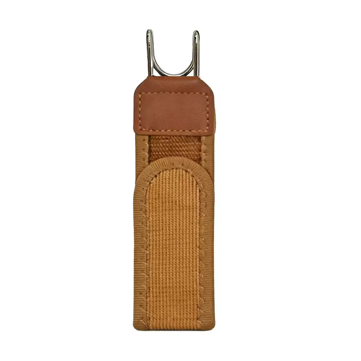 Ceinture élastique portable unisexe avec sangle réglable en velcro et boucle à crochet en métal