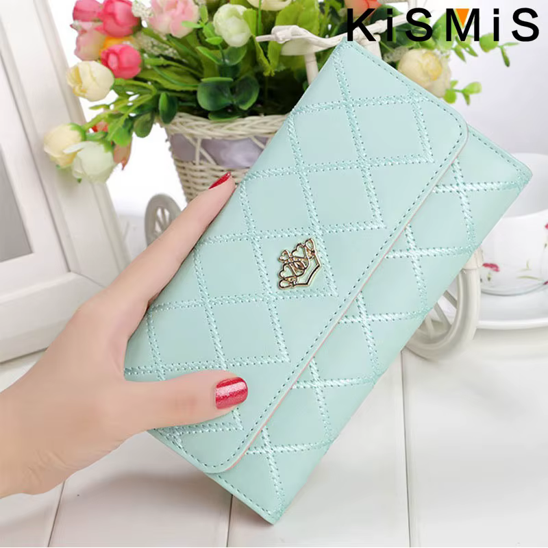 KISMIS portefeuilles pour femmes mignon rose poche