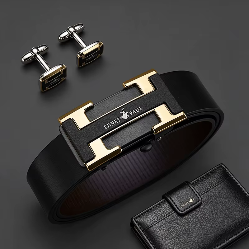 Ceinture en cuir élégante pour homme