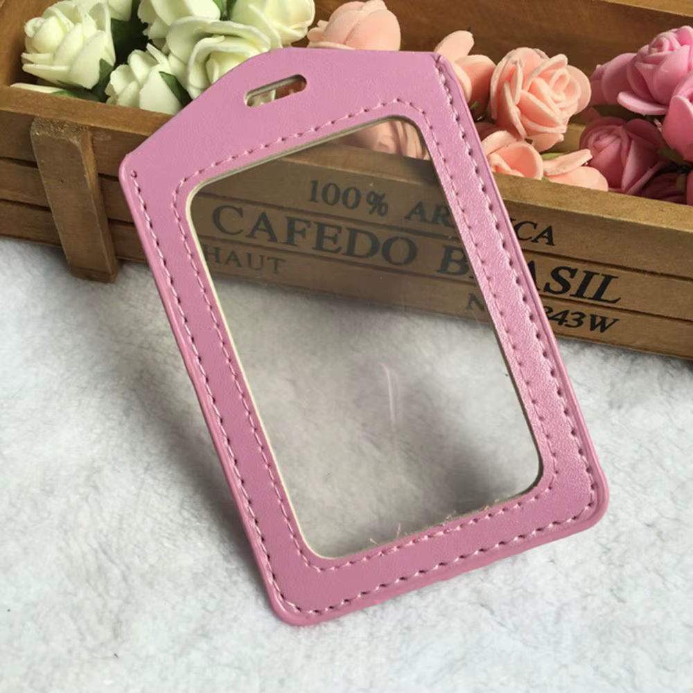 Porte-cartes en cuir PU pour hommes et femmes