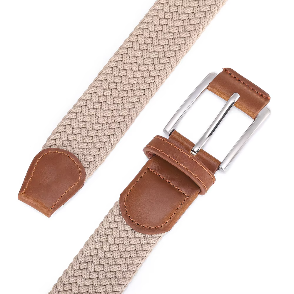 Ceintures élastiques pour hommes femmes mode tactique mâle ceinture tressée femme