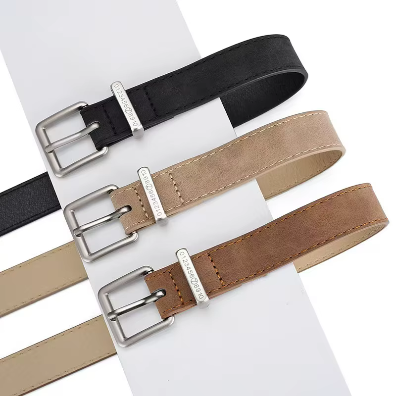 Ceinture rétro givrée pour femmes