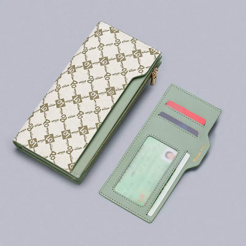 Portefeuille imprimé pour femme