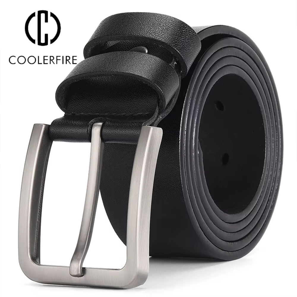 Ceinture pour homme en cuir véritable