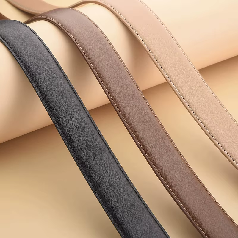 Ceinture en cuir véritable pour femme