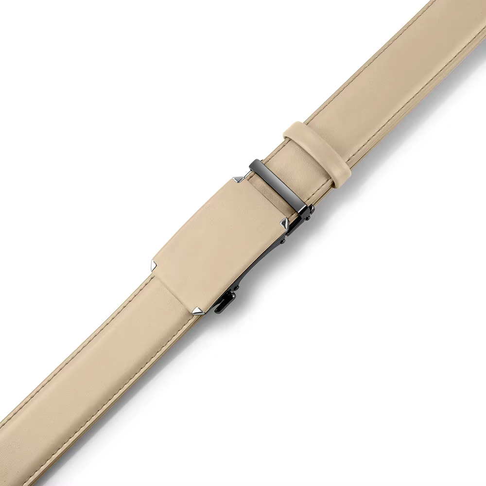 CHAOREN hommes mode ceinture en cuir véritable
