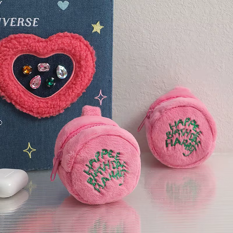 Mini porte-monnaie rose