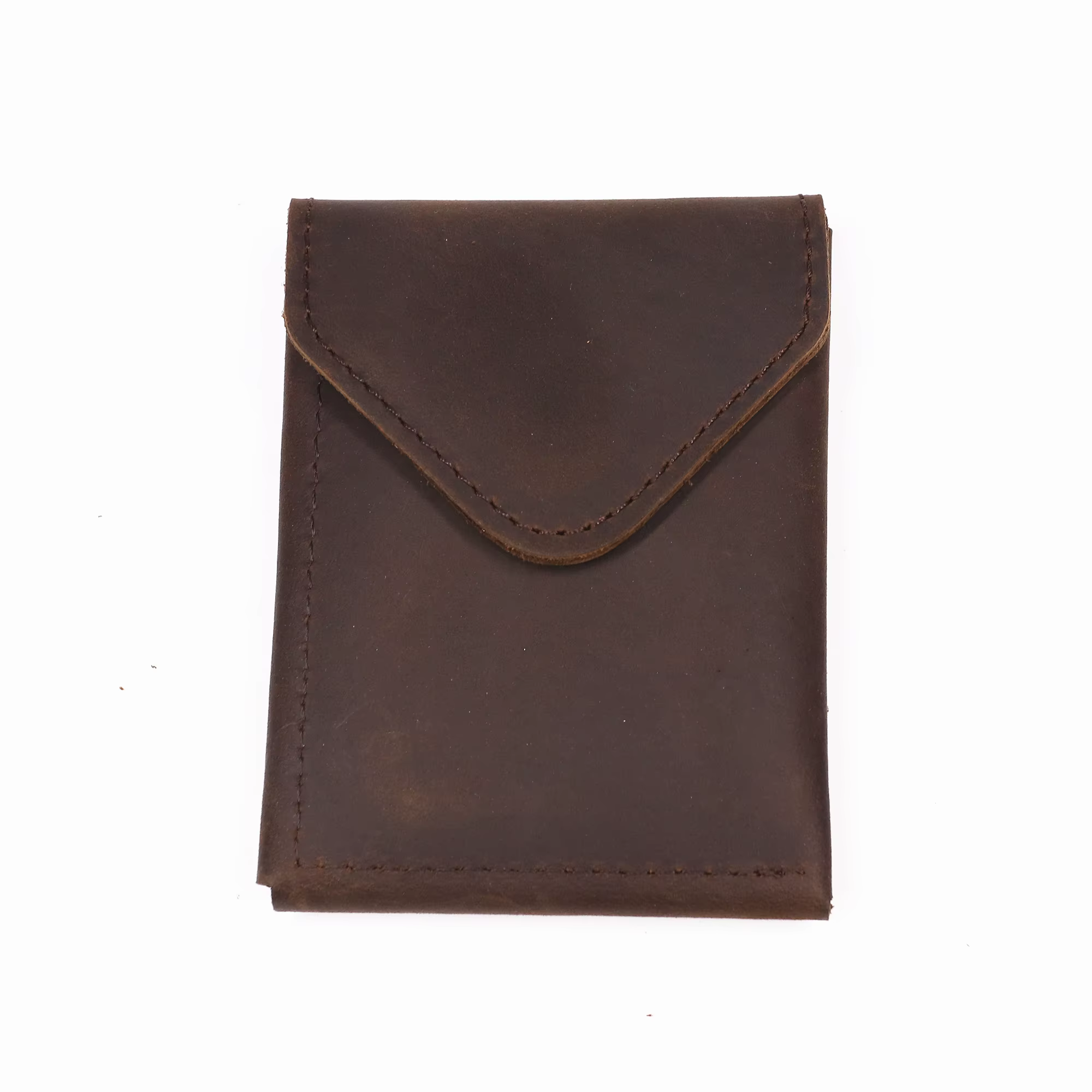 Portefeuille en cuir véritable pour hommes