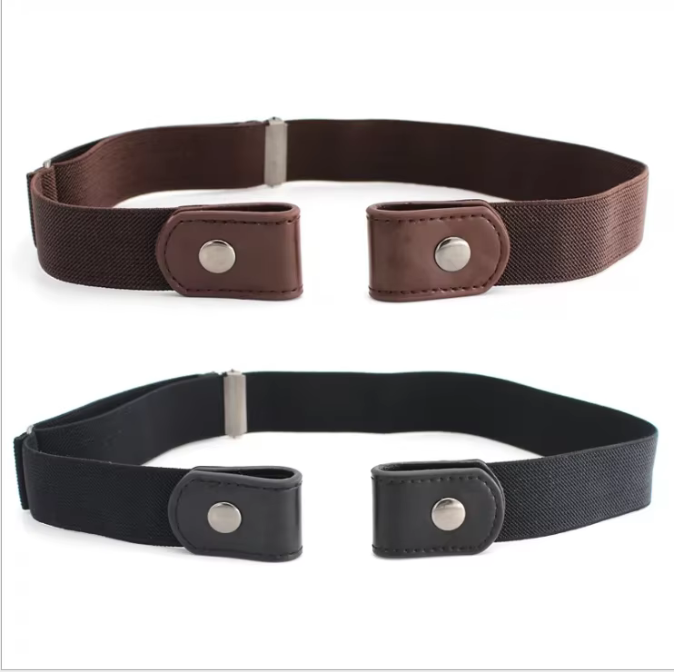 Ceinture élastique Simple et à la mode pour hommes et femmes